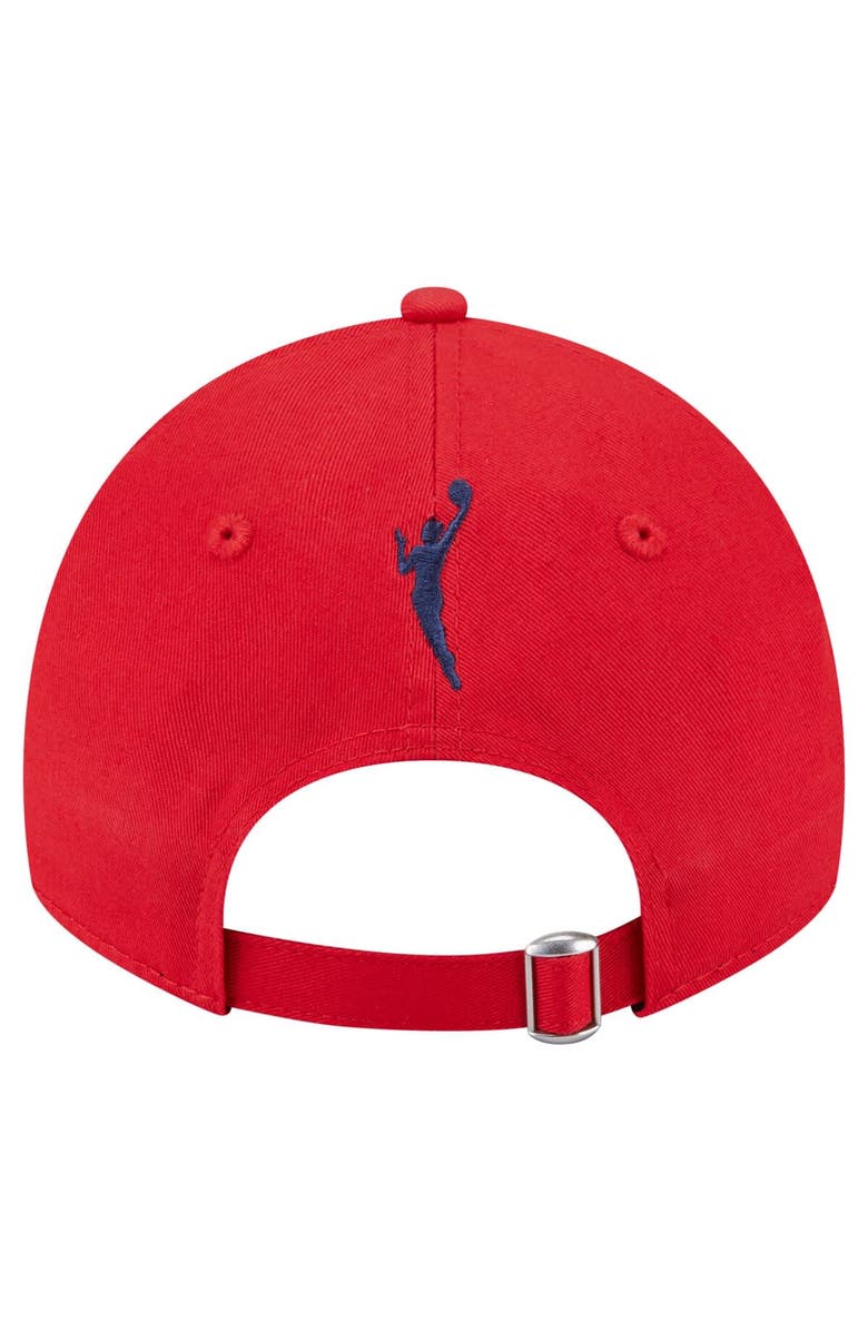 New Era Unisex New Era  Red Indiana Fever 9TWENTY Established Date Side Patch Hat, Alternate, color, Red