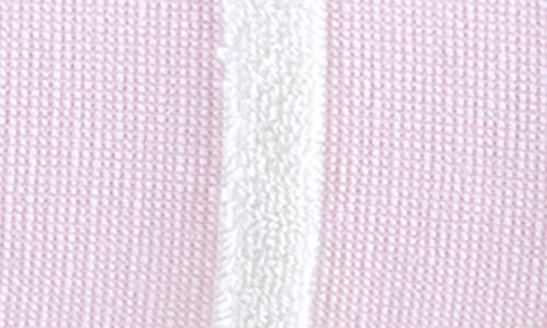 Brooks Brothers Contrast Boarder 3-piece Towel Set In Pink