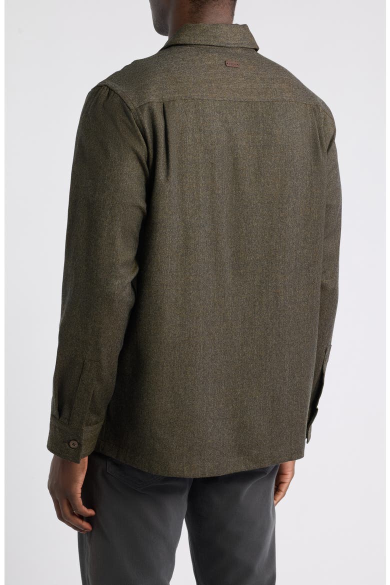 Active Wool Overshirt, Main, color, MEDIUM ORANGE