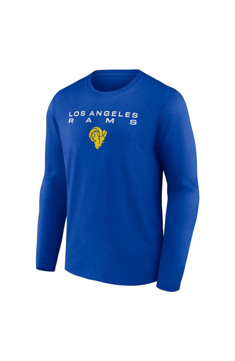 FANATICS Men's Fanatics Branded Royal Los Angeles Rams Advance to Victory Long Sleeve T-Shirt, Alternate, color,