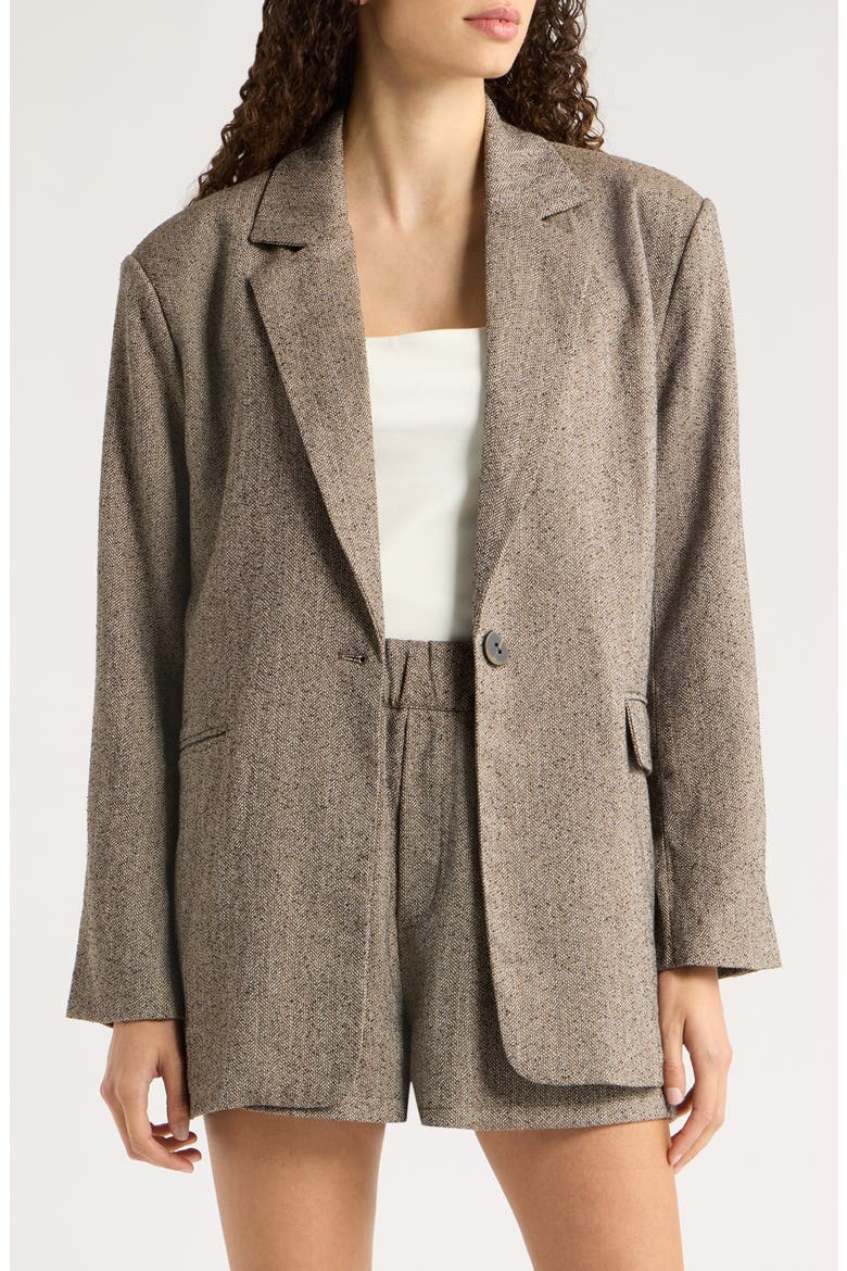 Isolde Blazer, Main, color, MOCHA