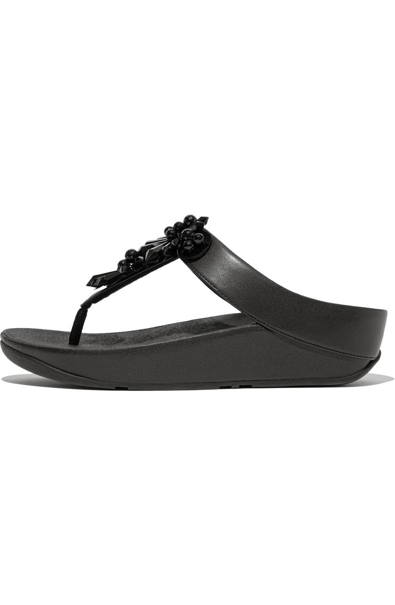 FitFlop Rumba Flip Flop, Alternate, color, Black