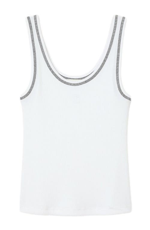 Sandro Ribbed Vest Top