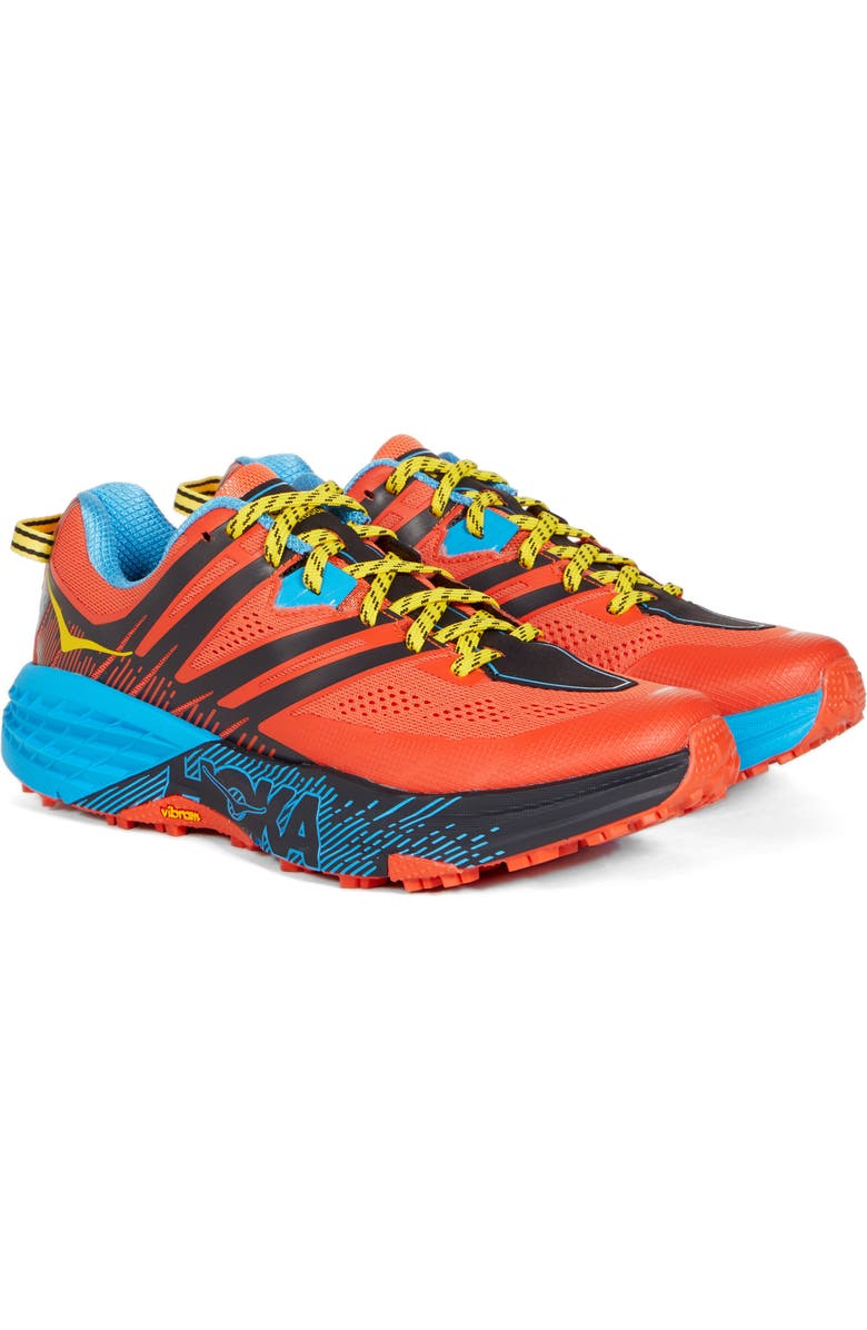 ZDNU HOKA ONE ONE HOKA ONE ONE<sup>®</sup> Speedgoat 3 Trail Running Shoe, Alternate, color,