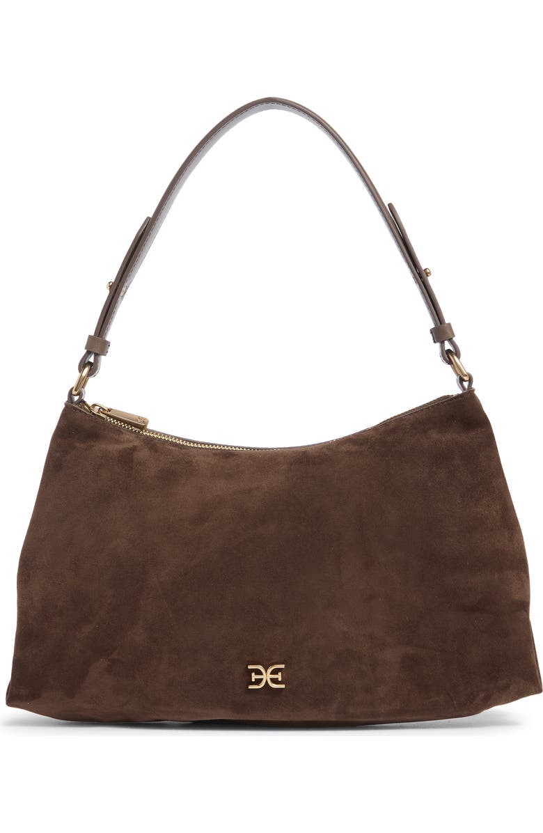 Sam Edelman Marilyn Soft Suede Shoulder Bag, Main, color,