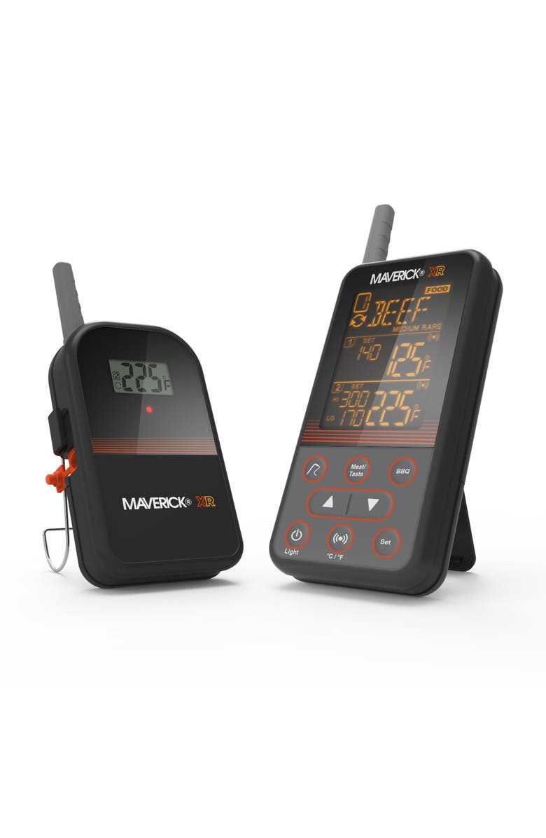 Maverick Extended Range Professional Wireless Thermometer, Dual Probe, Main, color, Black