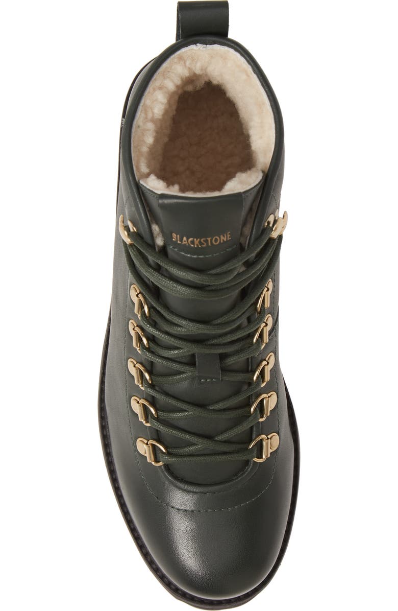 Blackstone SL81 Genuine Shearling Lined Hiking Boot, Alternate, color, Rosin Leather