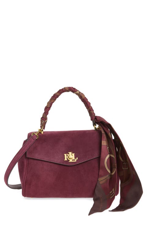 Farrah Scarf Wrapped Small Satchel