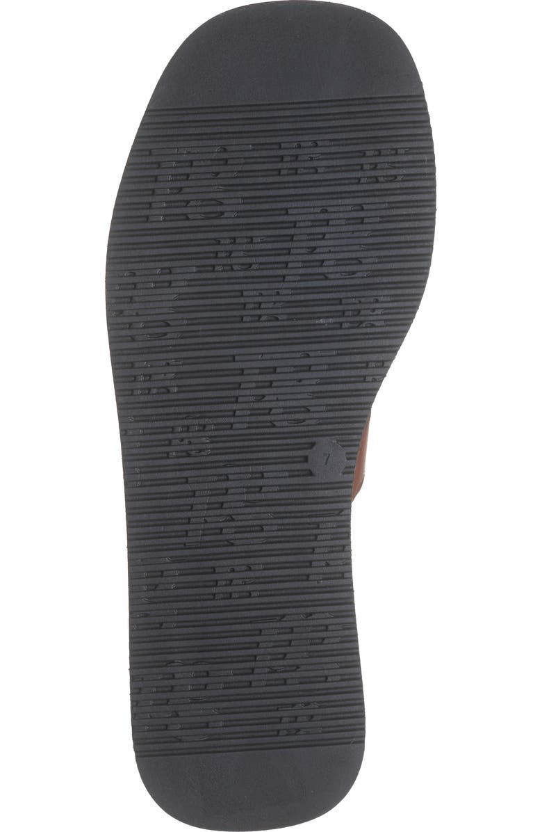 Paul Green Rae Slide Sandal, Alternate, color, Cognac Leather