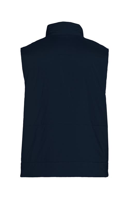 Lands' End Wanderfree Insulated Vest In Radiant Navy