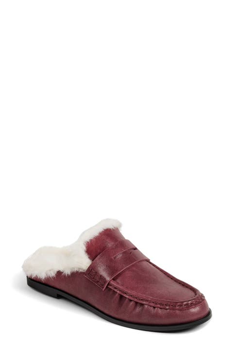 Camden Leather Loafer Mule