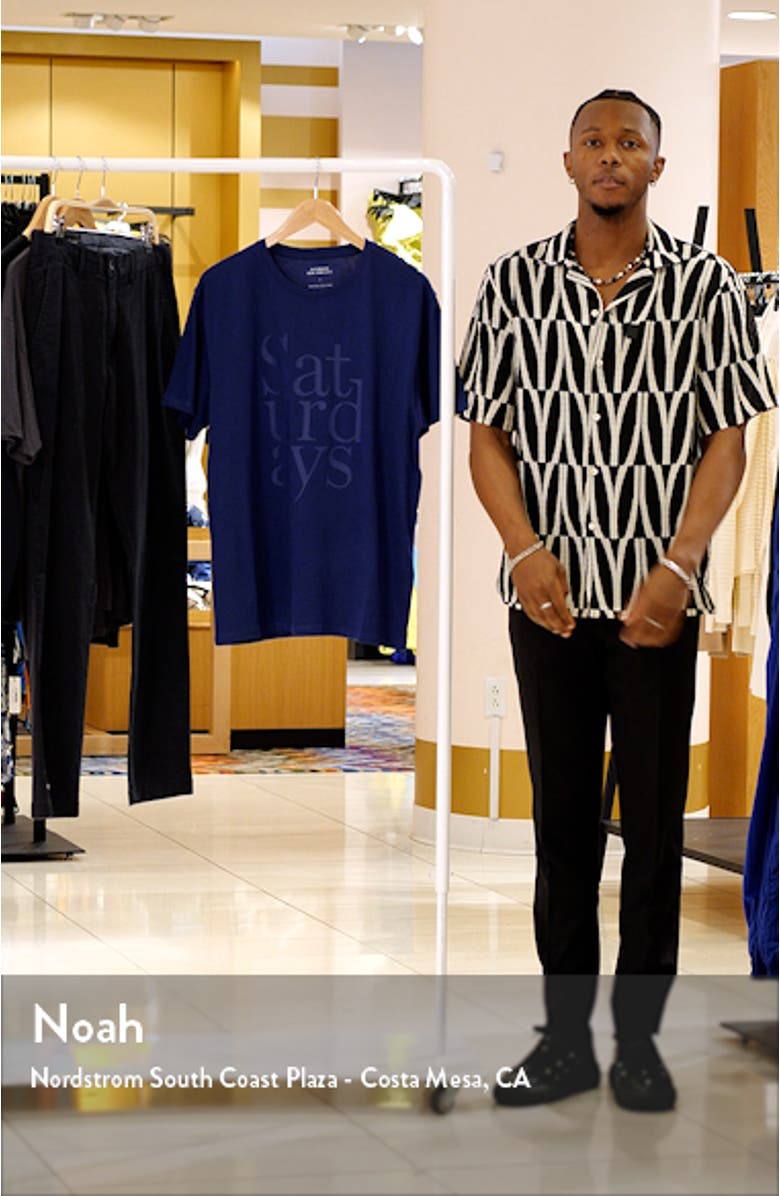 Miller Stacked Logo Graphic T-Shirt, sales video thumbnail