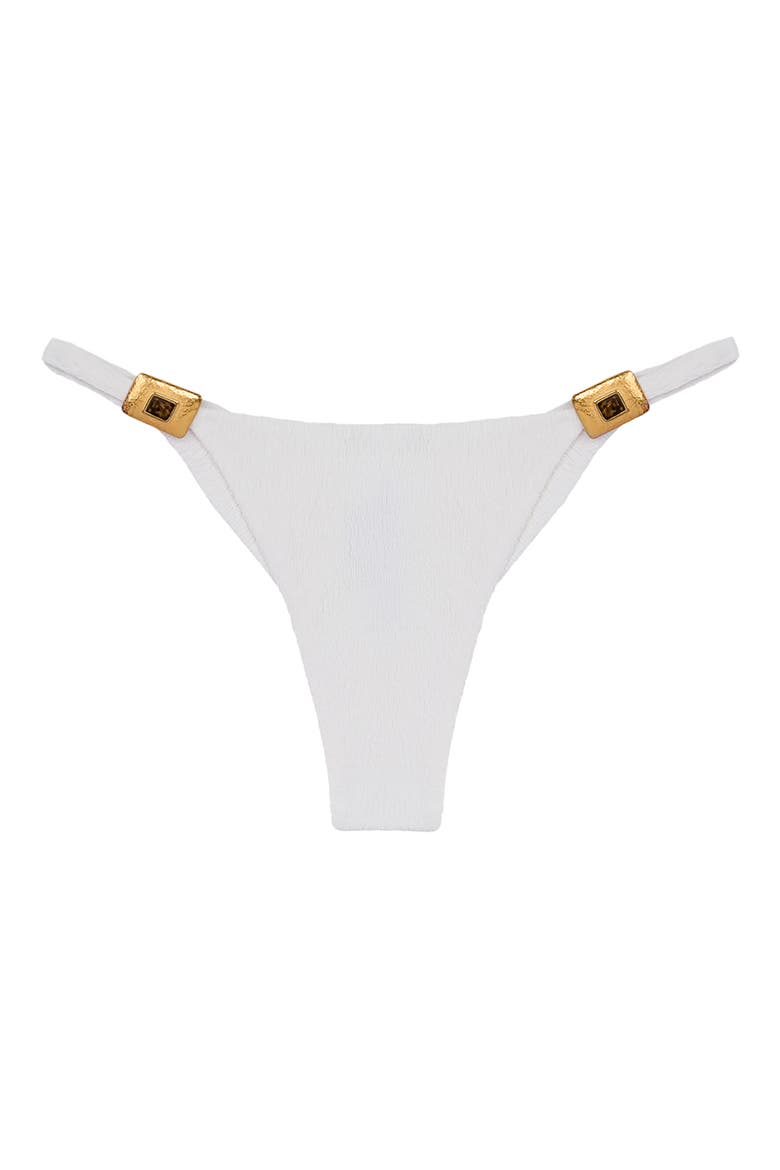 Firenze Liza Bikini Bottoms, Alternate, color, WHITE