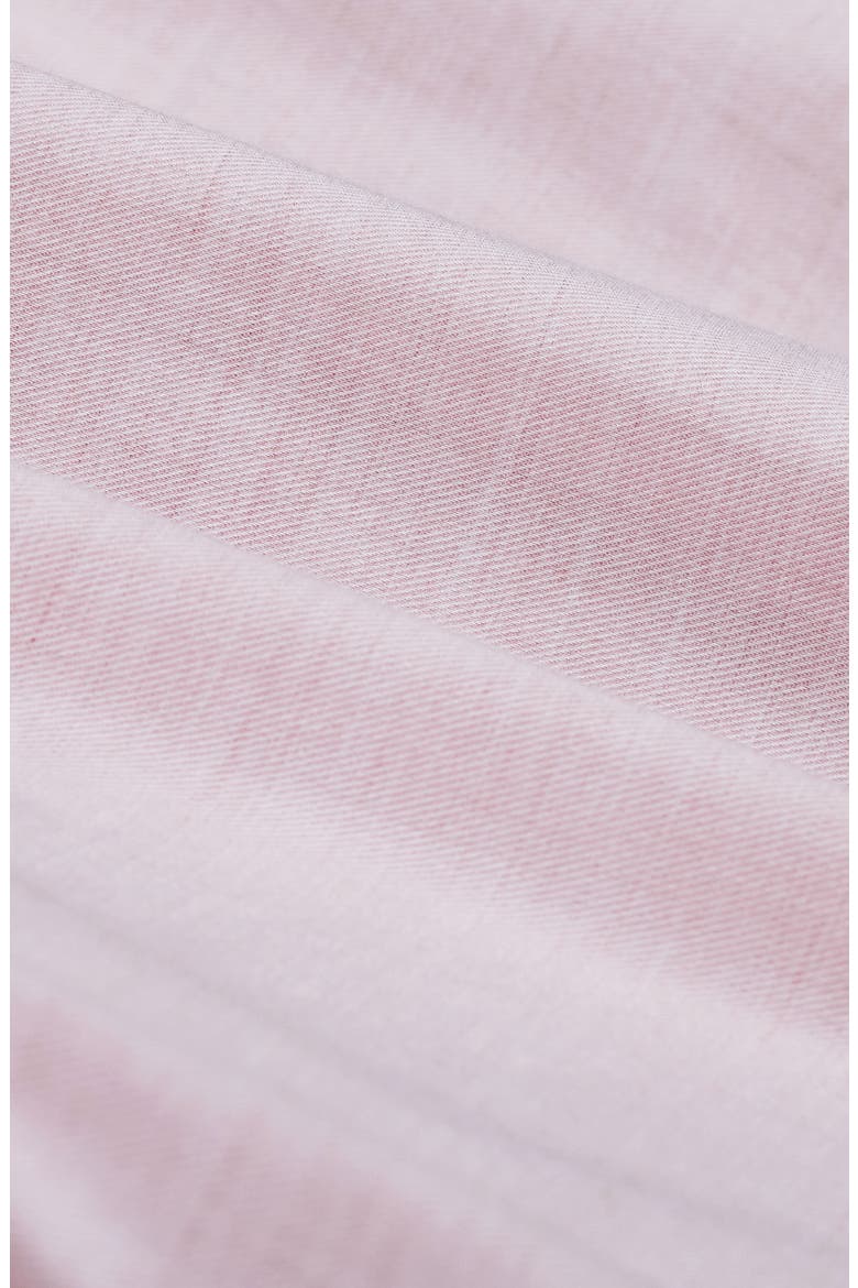 Axel Trim Fit Solid Cotton Blend Button-Up Shirt, Alternate, color, DUSTY PINK