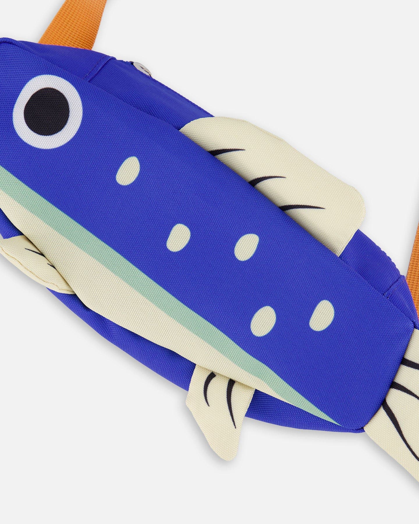 Deux par Deux Adjustable Straps Fish Fanny Pack, Alternate, color, Royal Blue