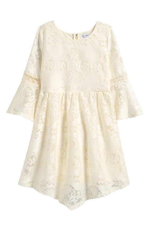 Kids' Lace Skater Dress (Big Kid)