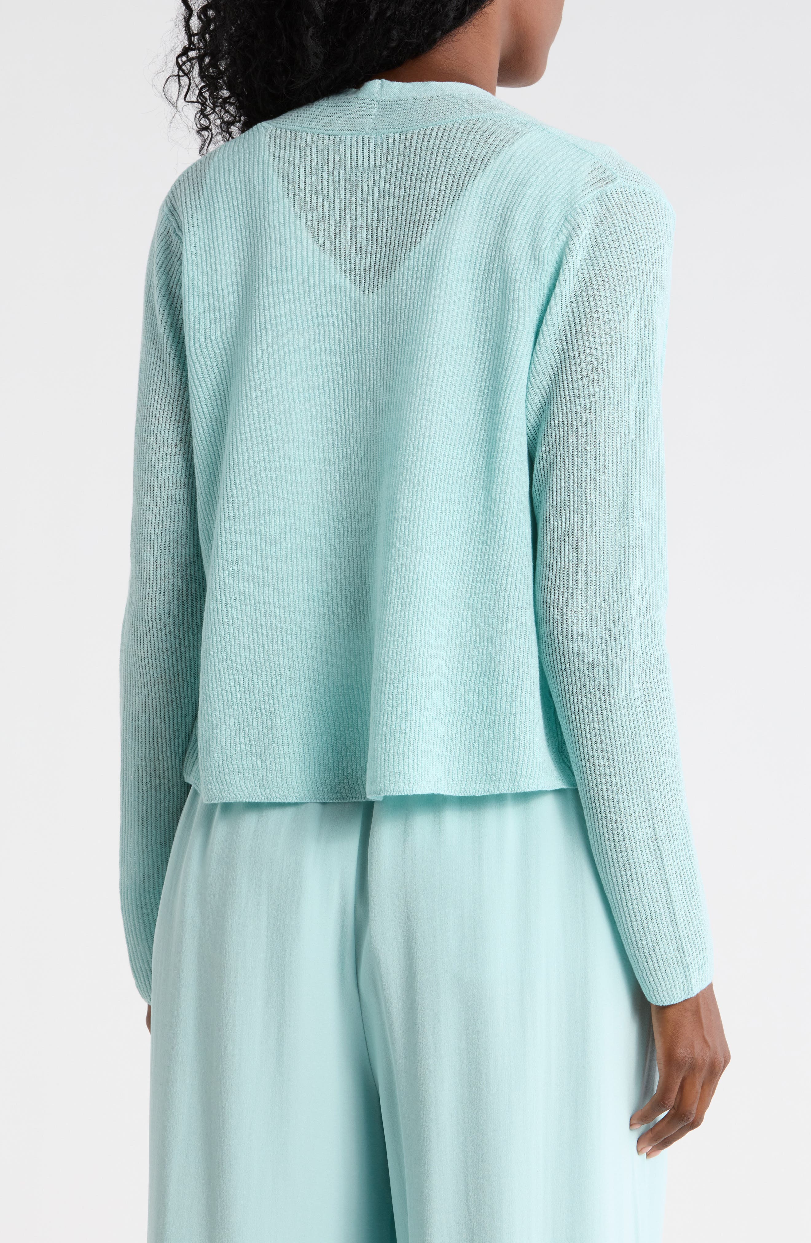 Organic Linen & Organic Cotton Cardigan - image 4