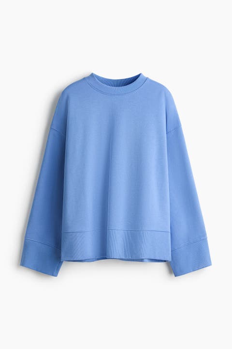 Oversized Cotton Sweatshirt