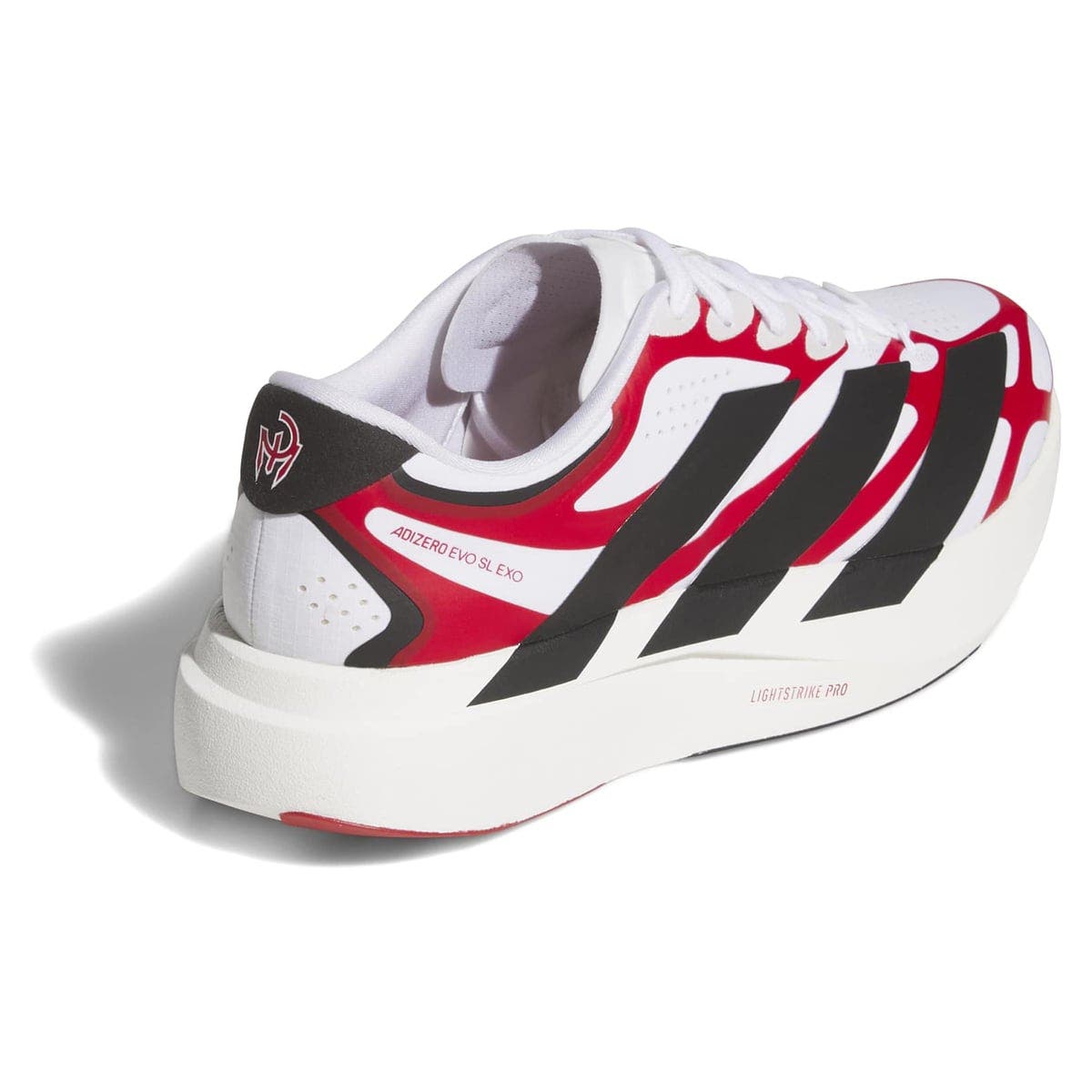 Unisex adidas  White Texas Tech Red Raiders Adizero EVO SL EXO Sneakers, Alternate, color, White