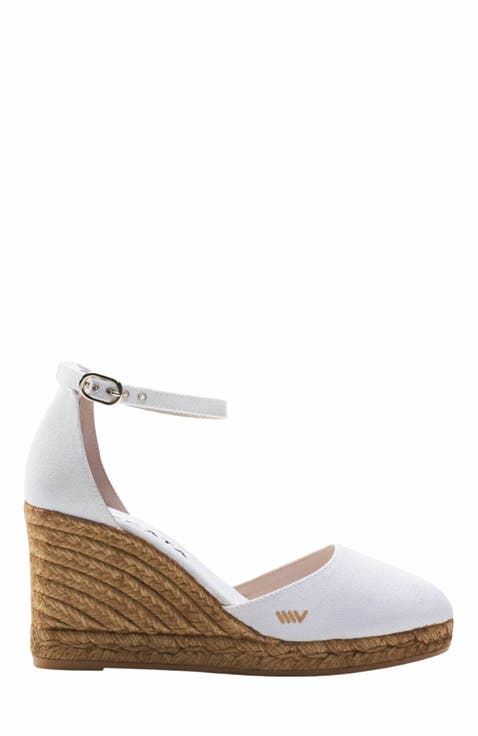 Estartit Canvas Espadrille Wedges