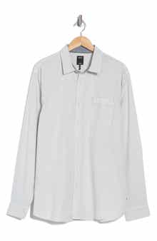 Union Clearwater Stretch Cotton Poplin Button-Up Shirt