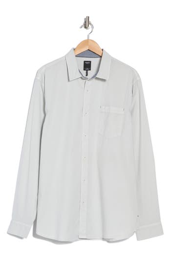 Union Clearwater Stretch Cotton Poplin Button-up Shirt In London