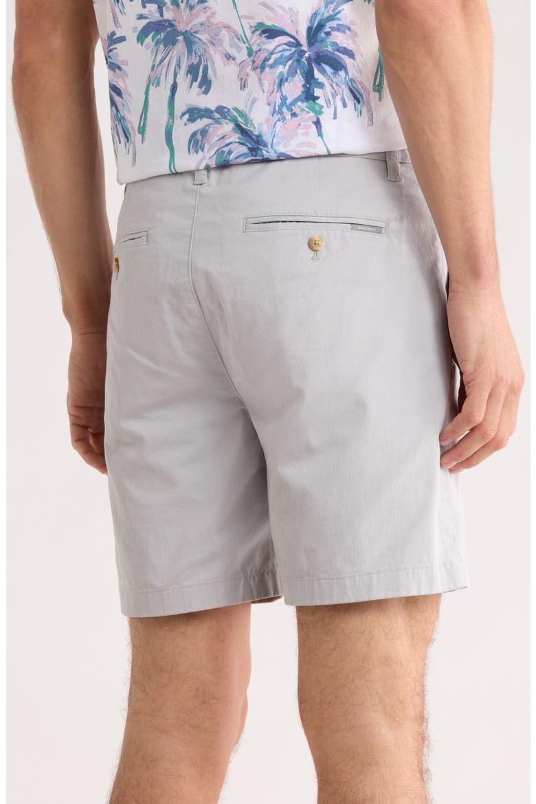 Washed Chino Shorts, Alternate, color, LIGHT GREY