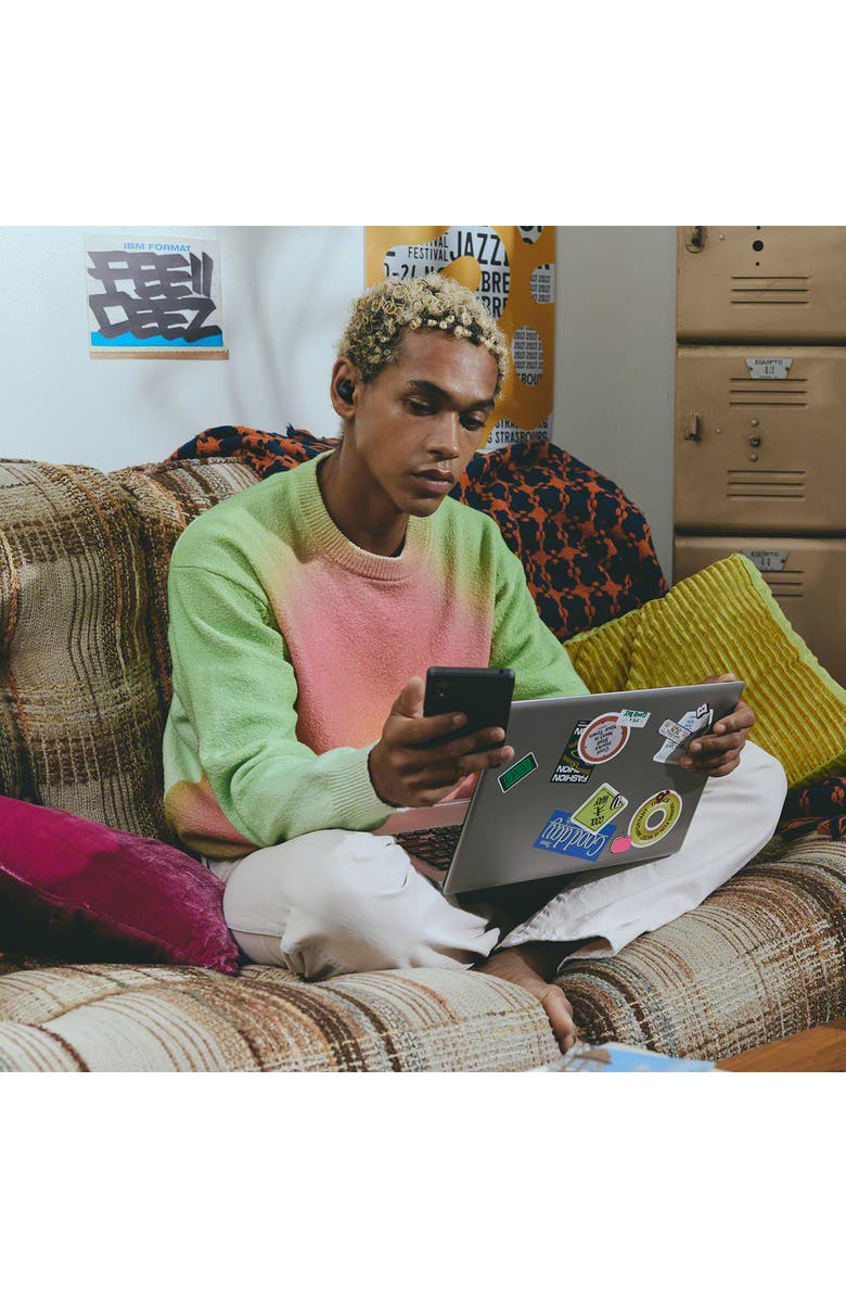 Sony Linkbuds Fit Truly Wireless Noise Cancelling Earbuds, Alternate, color, Black