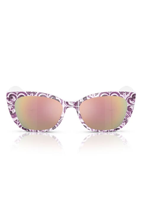 49mm Small Cat Eye Sunglasses