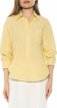 Alexia Admor Tammi Oversize Button-Up Shirt