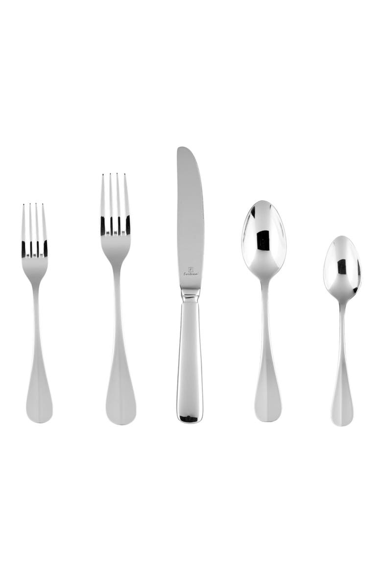 Bastille 20-Piece Place Setting, Main, color, SILVER