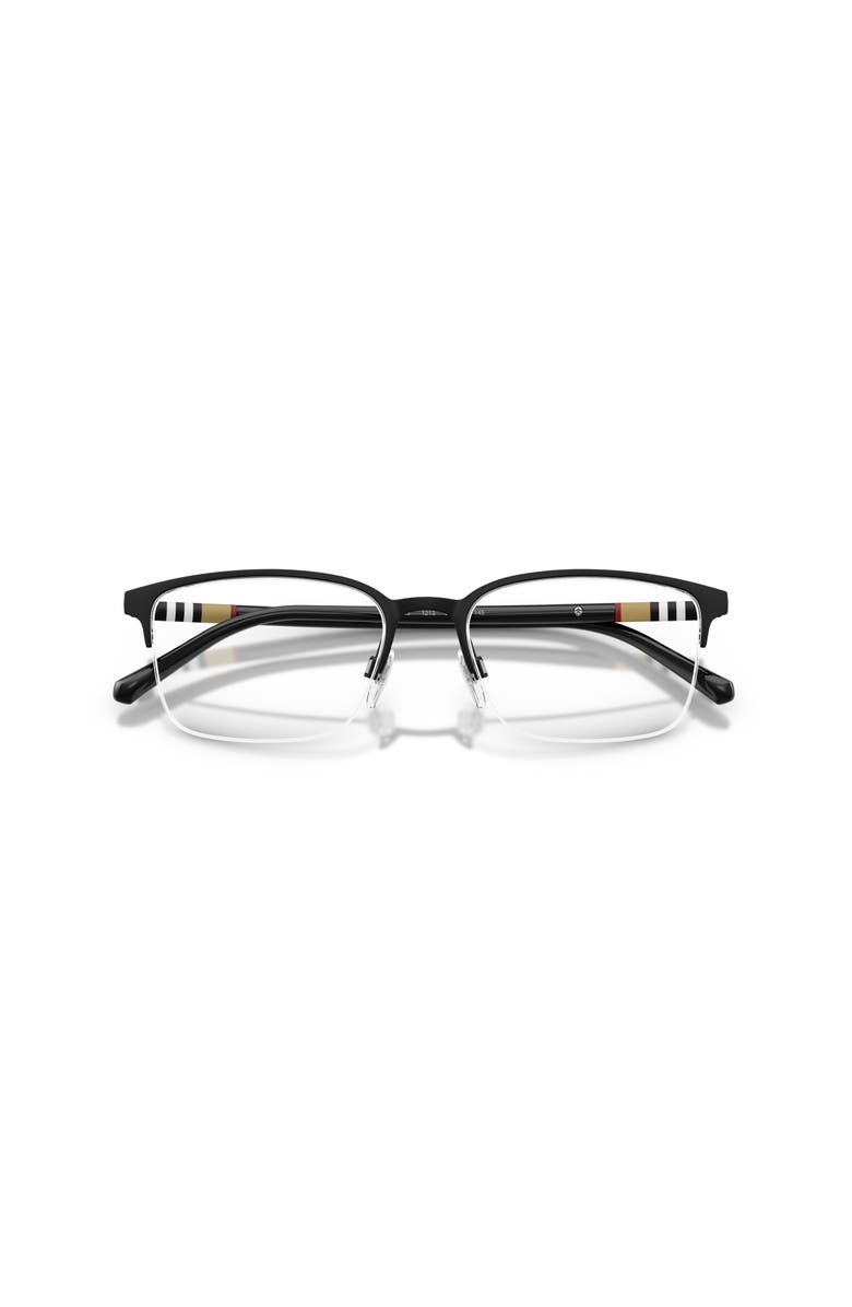 Burberry 54mm Rectangle optical glasses, Alternate, color, Black
