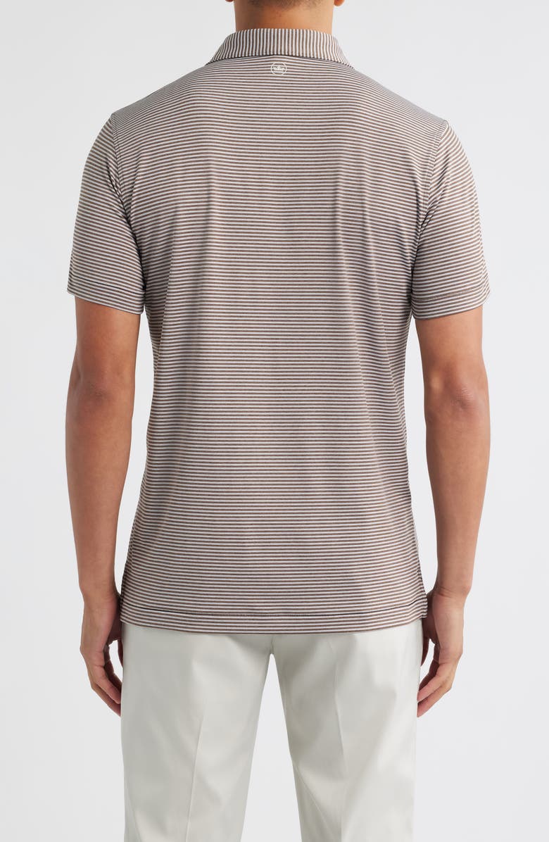 Ambrose Stripe Performance Jersey Polo