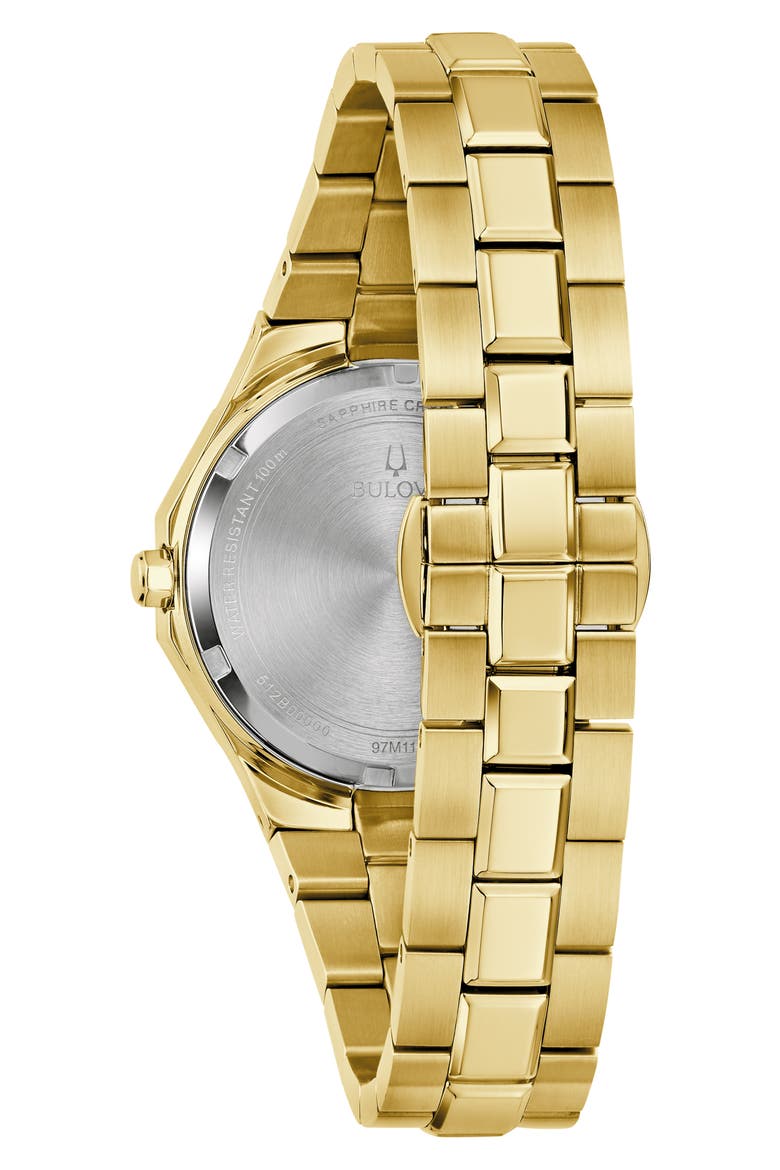 Prestige Bracelet Watch, 39mm x 39mm, Alternate, color, GOLD-TONE