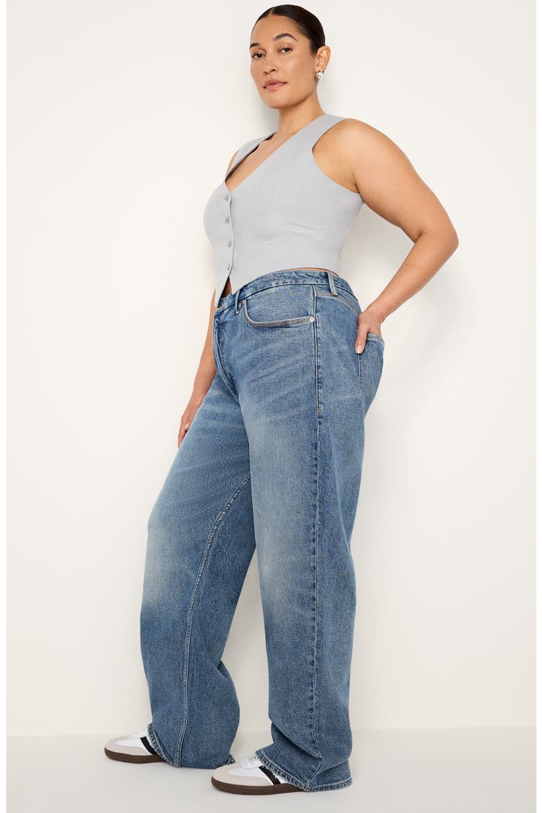 Good 90s Relaxed Fit Jeans, Alternate, color, INDIGO575