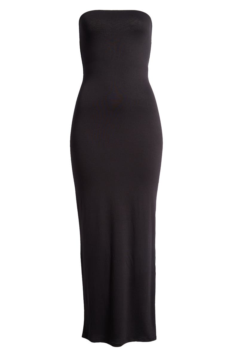 AFRM Dunn Strapless Knit Maxi Dress, Alternate, color, 