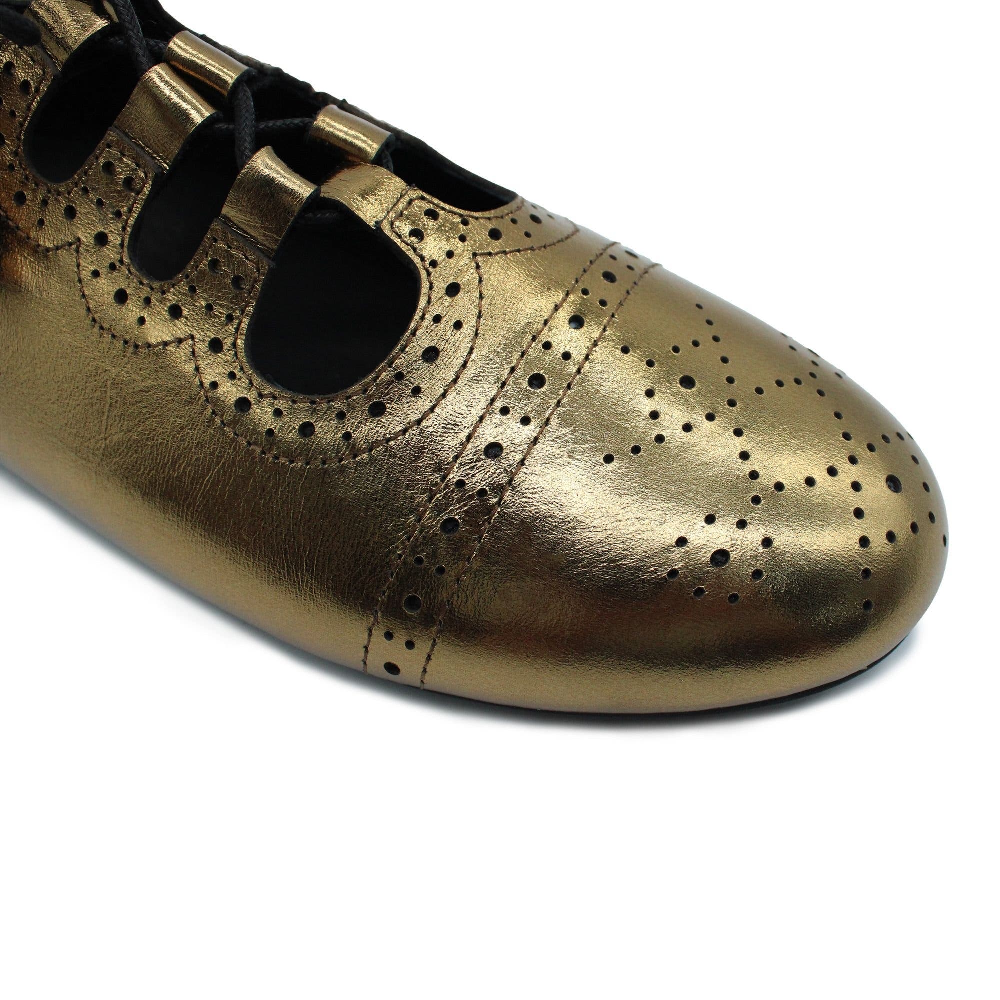 Goldie Loafer, Alternate, color, Gold