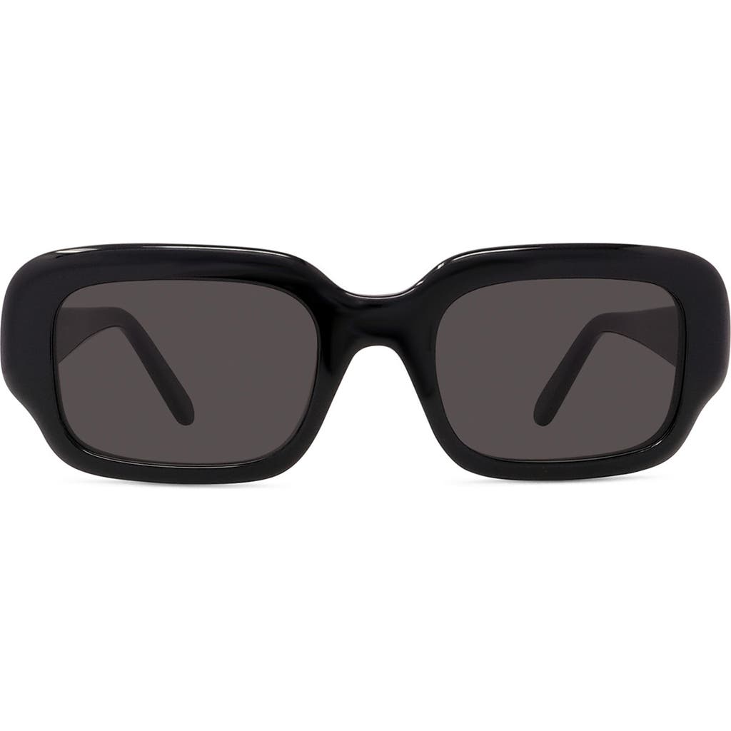 Loewe 51mm Rectangular Sunglasses In Black