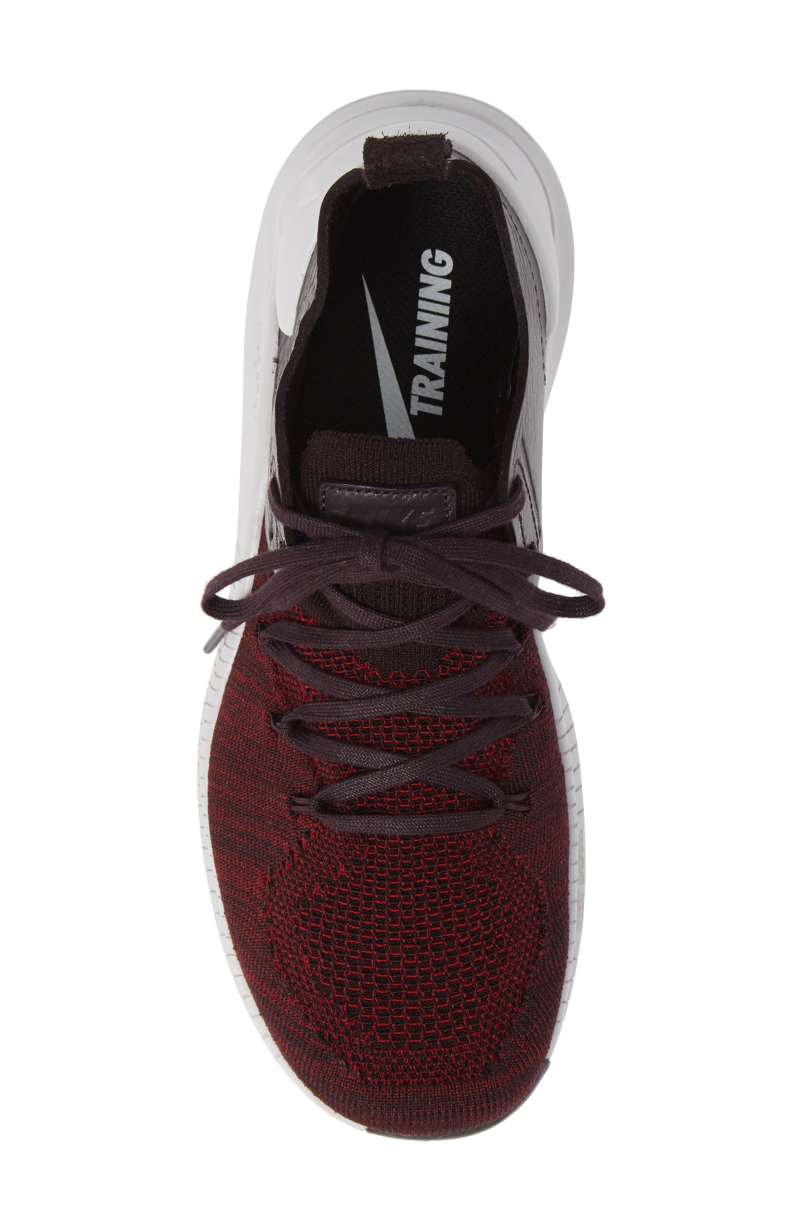 Free TR Flyknit 3 Training Shoe, Alternate, color, BURGUNDY ASH/ VAST GREY