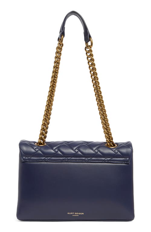 KURT GEIGER KURT GEIGER LONDON LEATHER KENSINGTON SHOULDER BAG