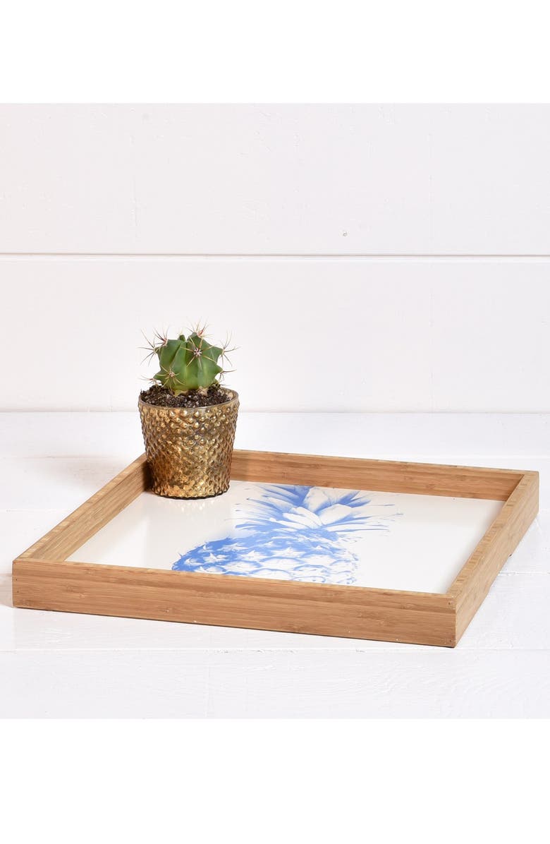 Deny Designs 'Pineapple' Decorative Serving Tray, Alternate, color,