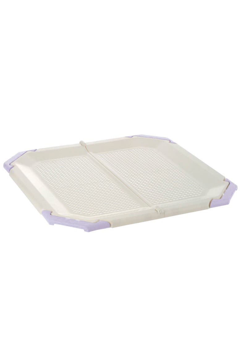Mesh Potty Holder in Lavender, Training Tray for Dogs, Main, color, Multicolored