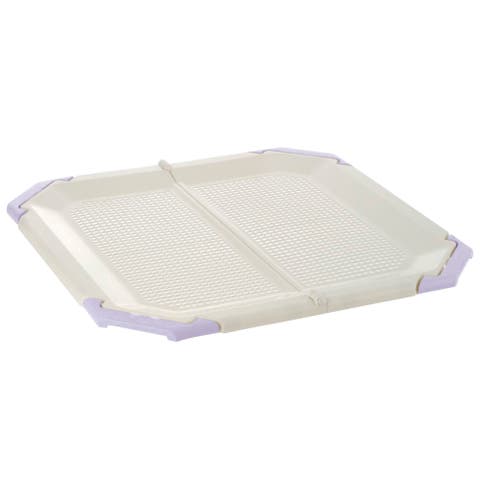 Mesh Potty Holder in Lavender, Training Tray for Dogs