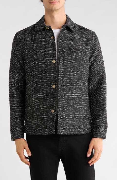 Crosshatch Shirt Jacket