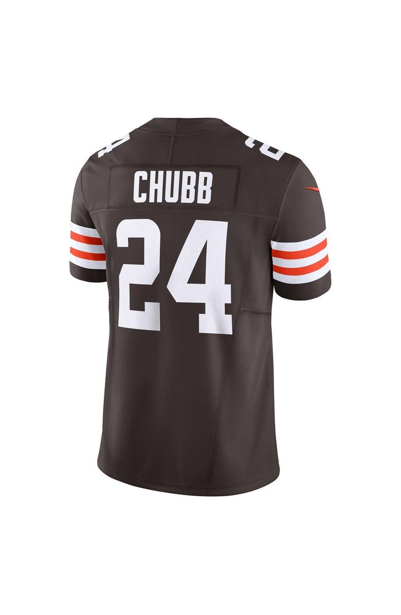 Nike Men's Nike Nick Chubb Brown Cleveland Browns Vapor F.U.S.E. Limited Jersey, Alternate, color, 