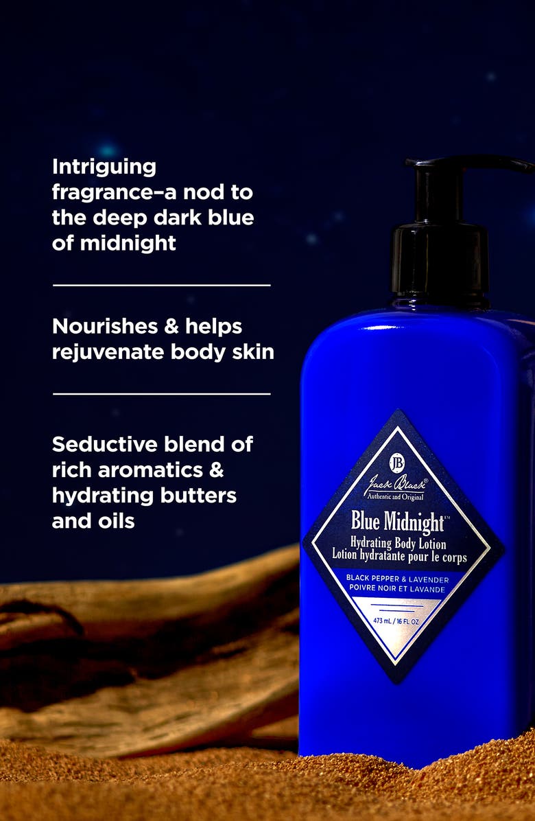 Jack Black Blue Midnight Hydrating Body Lotion, Alternate, color, 