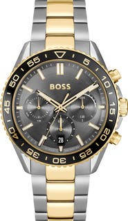BOSS Runner Chronograph Bracelet Watch, 45mm