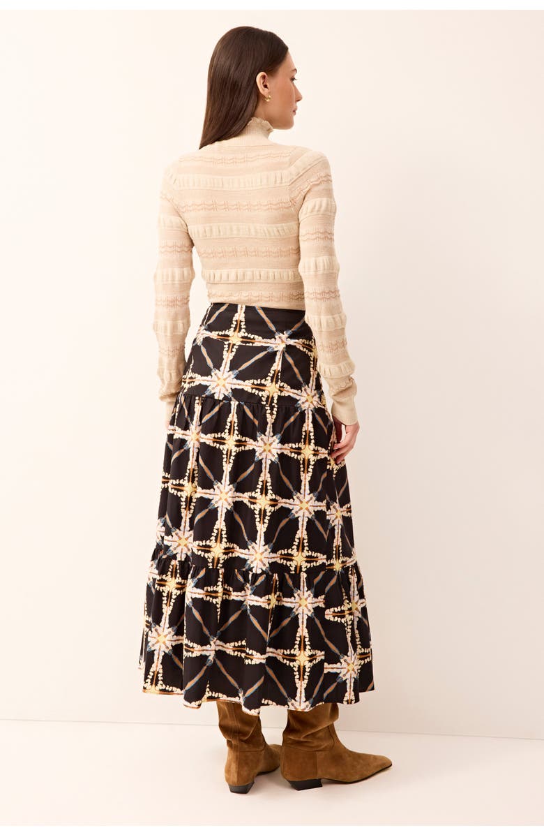 Marie Oliver Hines Skirt, Alternate, color, Polaris