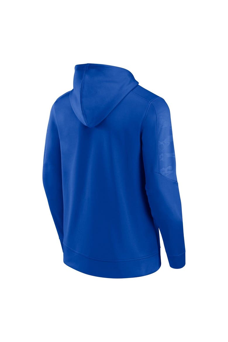 Men's Fanatics Branded Royal Los Angeles Rams On The Ball Pullover Hoodie, Alternate, color, Royal