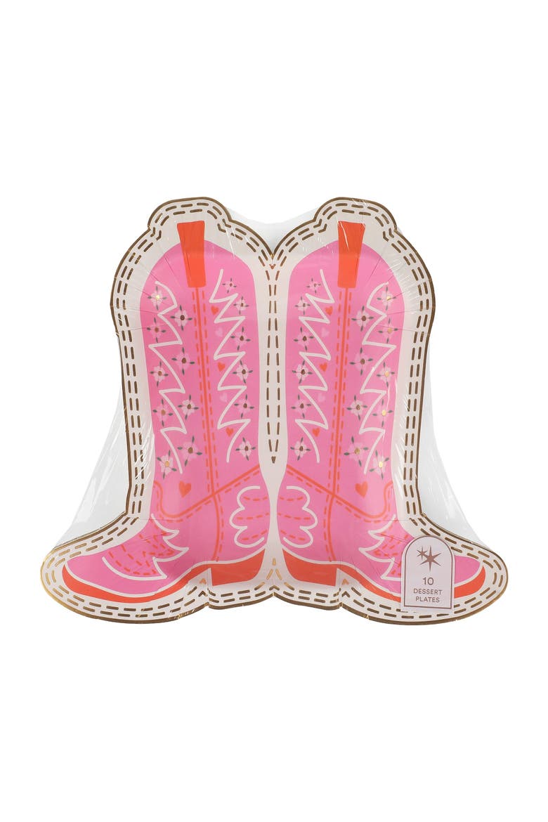 Better with Boots Tableware Party Kit, Alternate, color, Mutlicolor